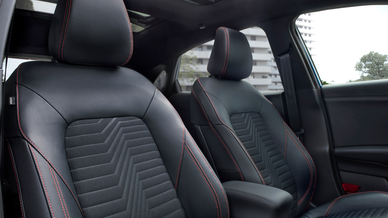 Seats in a Puma ST-Line.
